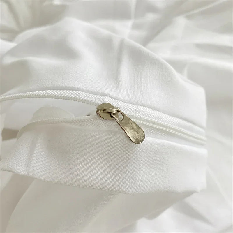 Texture du polyester premium de la housse de couette