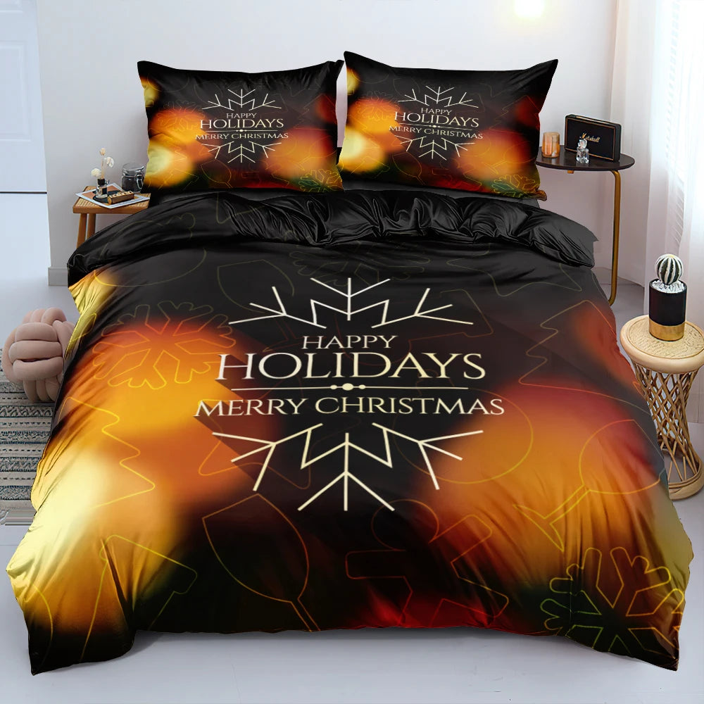 Taie d'oreiller assortie à la housse de couette 3D pour un look coordonné