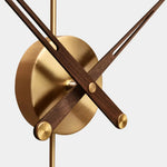 Vue de profil montrant l'épaisseur de 9mm du miroir horloge
