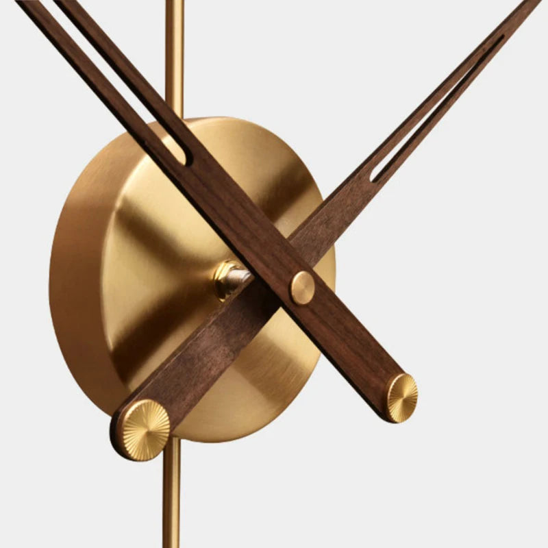 Vue de profil montrant l'épaisseur de 9mm du miroir horloge