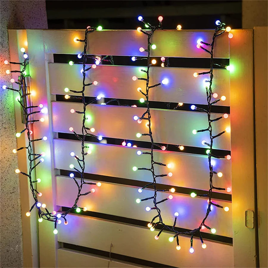 Éclairage multicolore de la guirlande LED pour décoration féerique