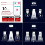 Détail du détecteur de mouvement et des LED