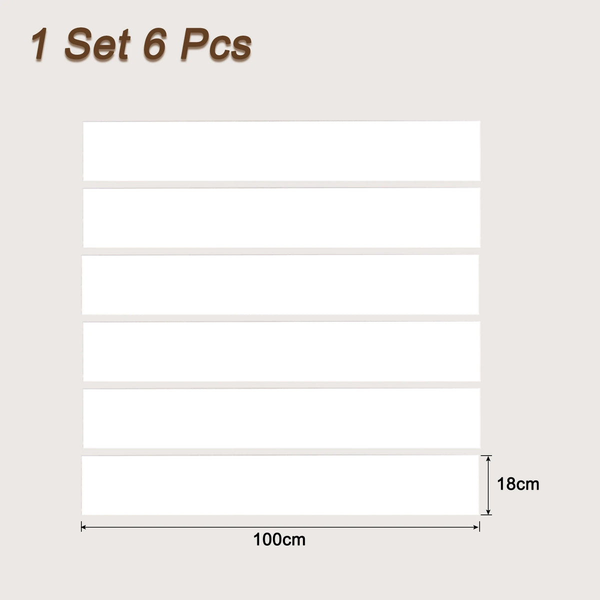 Pack de 14 autocollants d'escalier décoratifs en PVC