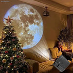 Lampe planète blanche avec motifs célestes