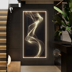 Détail de l'applique murale LED en céramique avec abat-jour rouge
