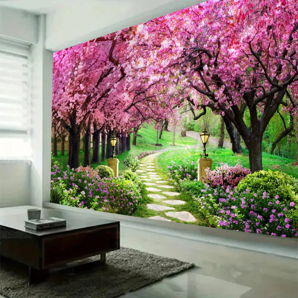 Comparaison des tailles disponibles pour tapisserie murale