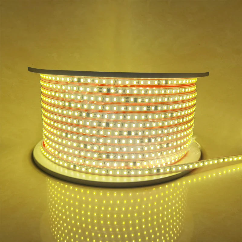 Installation de bande LED sous un meuble pour éclairage d'ambiance