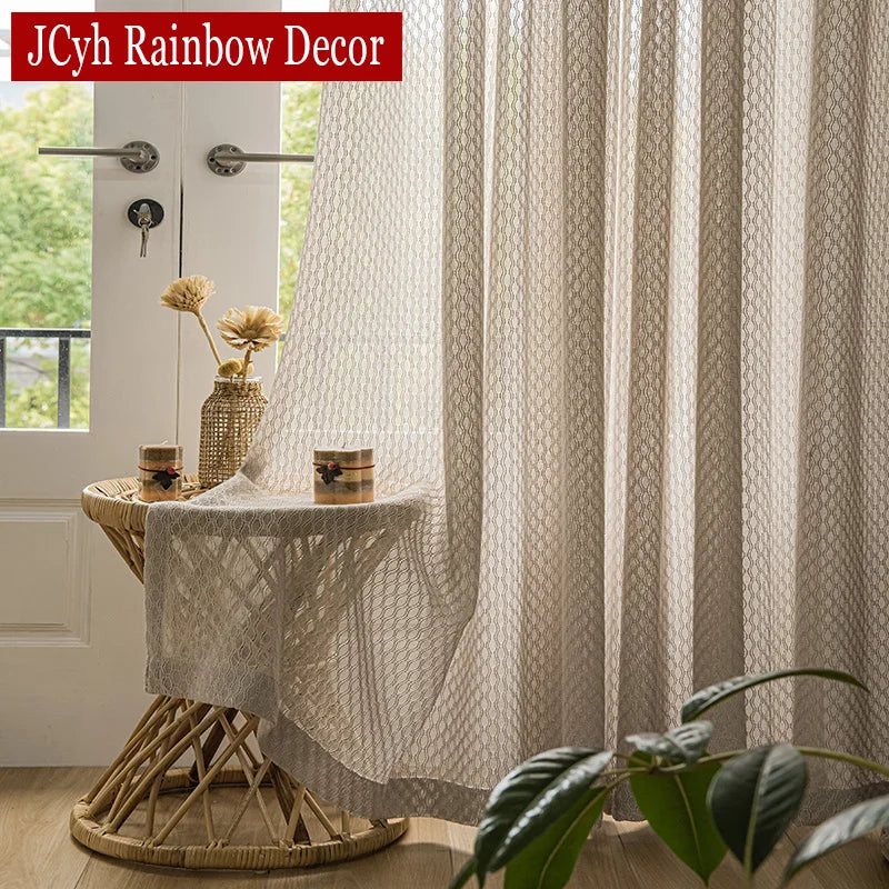 Store tulle rouge panneau japonais