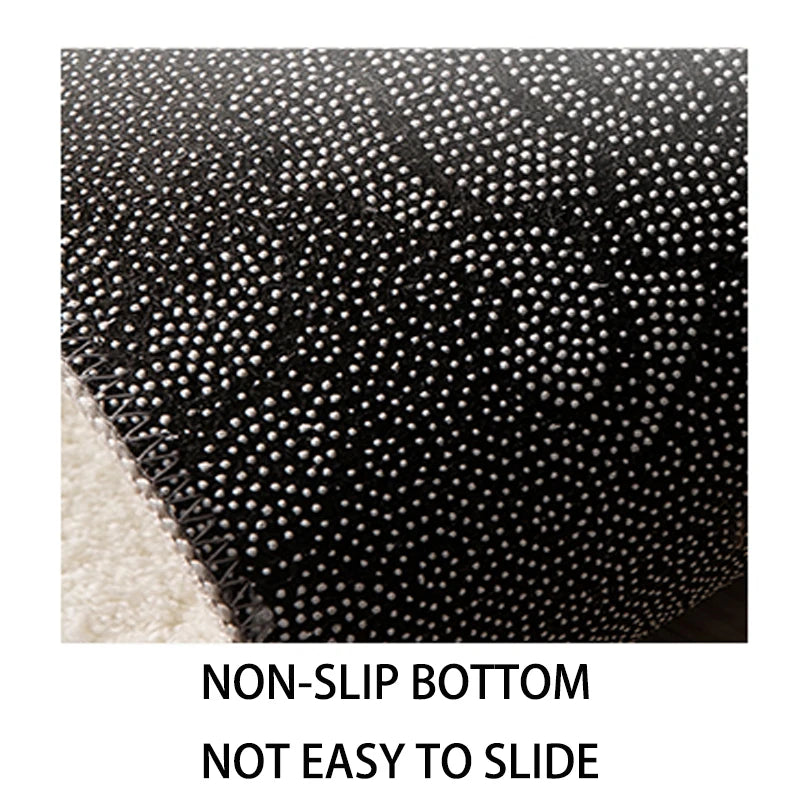 Tapis antidérapant texturé, à surface rugueuse pour une meilleure adhérence.
