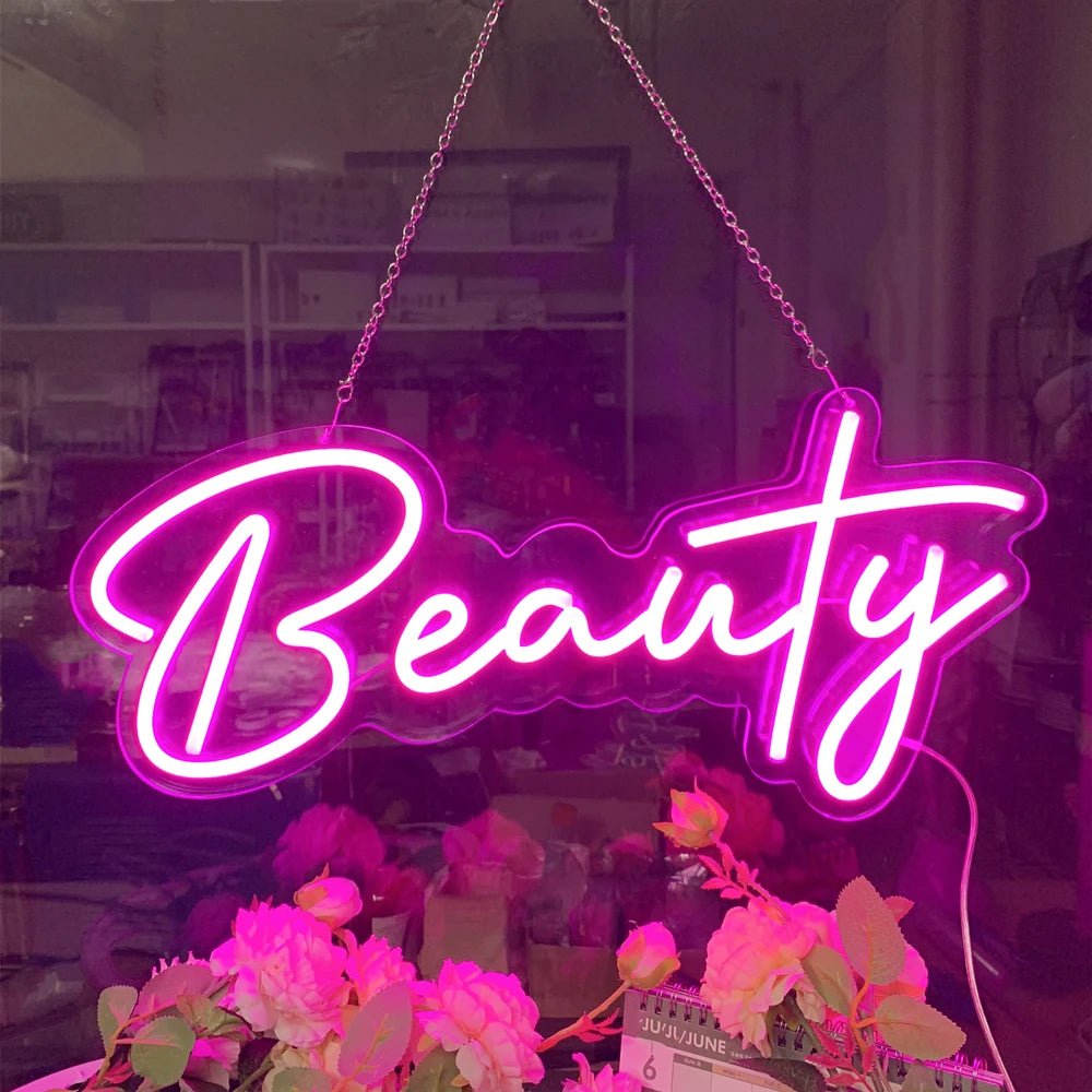 Vue rapprochée des options de couleur de l'enseigne LED