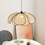 Suspension fleur tissu Ombre Interieur
