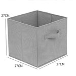 Panier de rangement blanc pliable