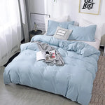 Housse de couette 220x240 unie beige