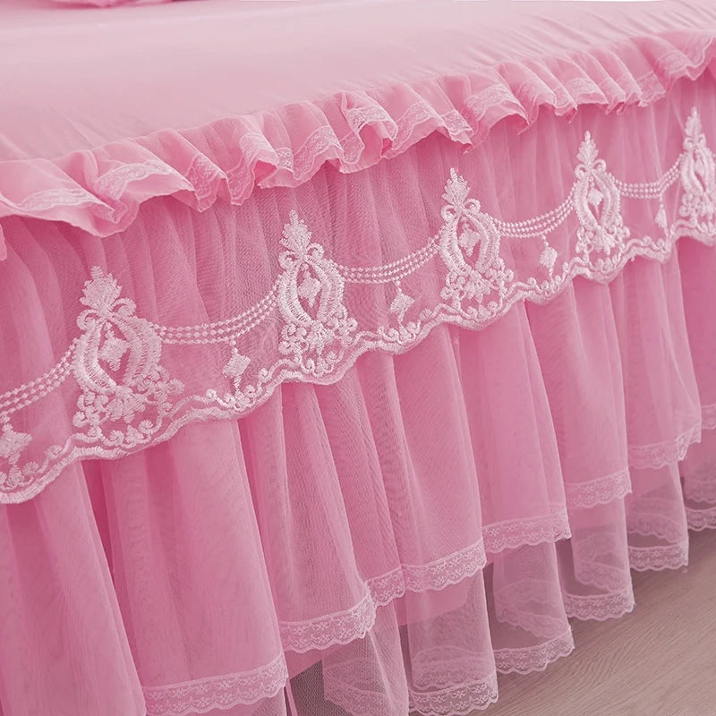 Ensemble literie 3 pièces style princesse