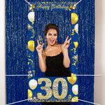 Accessoire cadre photo pour fête 18e 30e 40e 50e anniversaire
