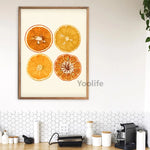 Variante couleur blanche de l'affiche d'art sur toile minimaliste