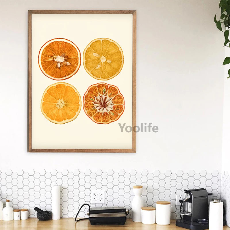 Variante couleur blanche de l'affiche d'art sur toile minimaliste