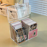 Rangement cartes postales avec couvercle étanche