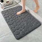 Tapis antidérapant salle de bain blanc 40x60 cm