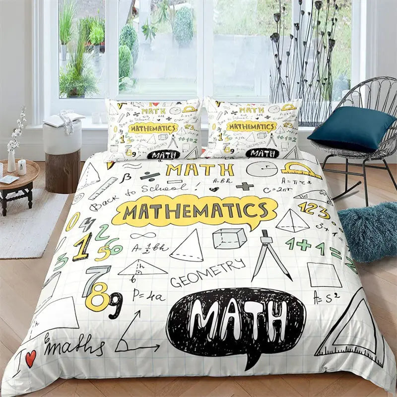 Vue rapprochée de la texture en microfibre de la housse de couette