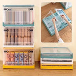 Organiseur pliable transparent pour jouets