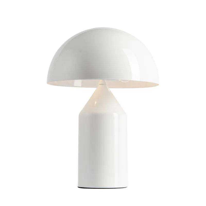 Lampe de chevet fer peint couleur or