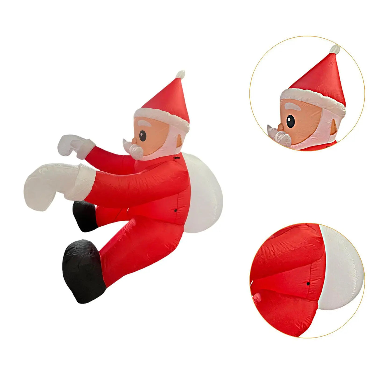 Gonflable de Noël avec LED intégrées