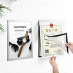 Cadre photo magnétique PVC transparent A4 affiche murale