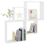 Étagère murale blanche dans intérieur moderne