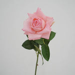 Roses Austin artificielles grises haut de gamme en décoration de table