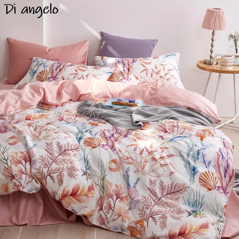 Détail du tissu percale 600TC de l'ensemble de literie Ombre Interieur