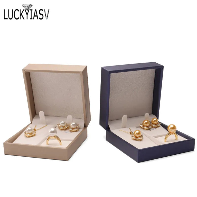 Écrin à bijoux en cuir format poche