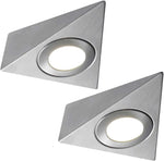 Applique murale LED triangle en aluminium pour placard de cuisine