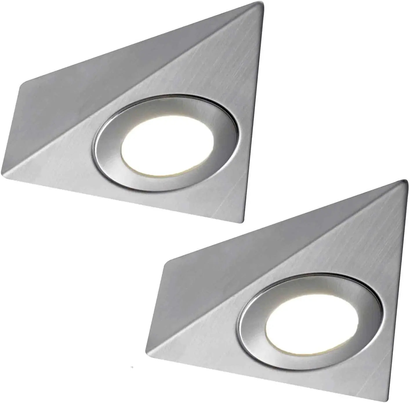 Applique murale LED triangle en aluminium pour placard de cuisine