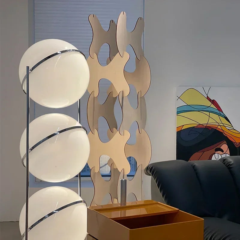 Lampadaire Art déco noir