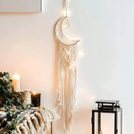 Décoration chambre fille avec tenture macramé