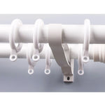 Support tringle beige compatible avec tringles de 28 mm