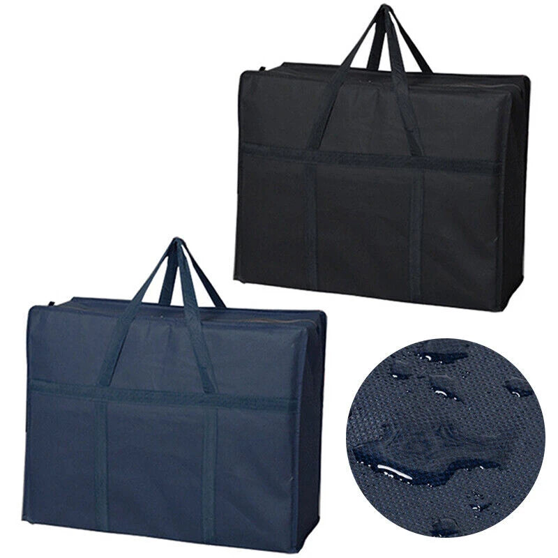 Sac de rangement couette Ombre Interieur sous un lit avec d'autres rangements