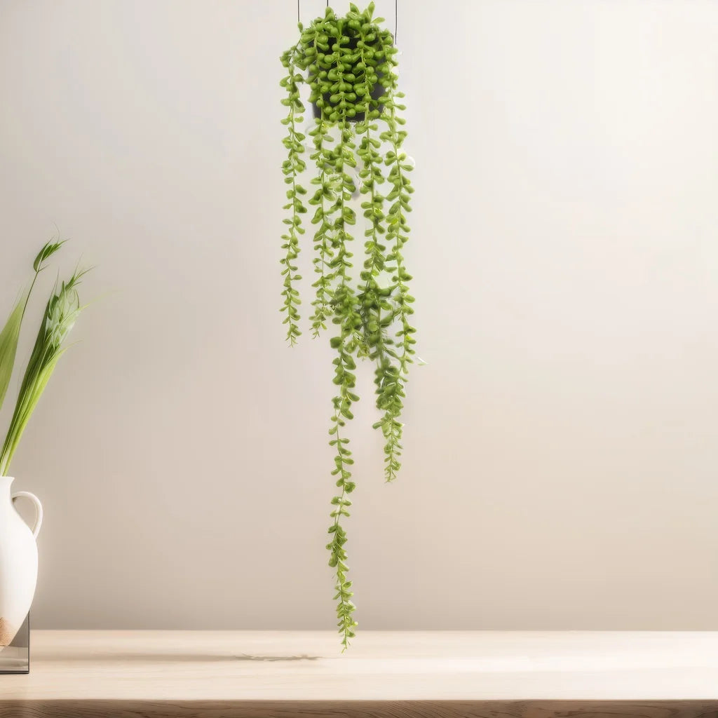 Plante artificielle vigne lierre fougère verte décoration murale