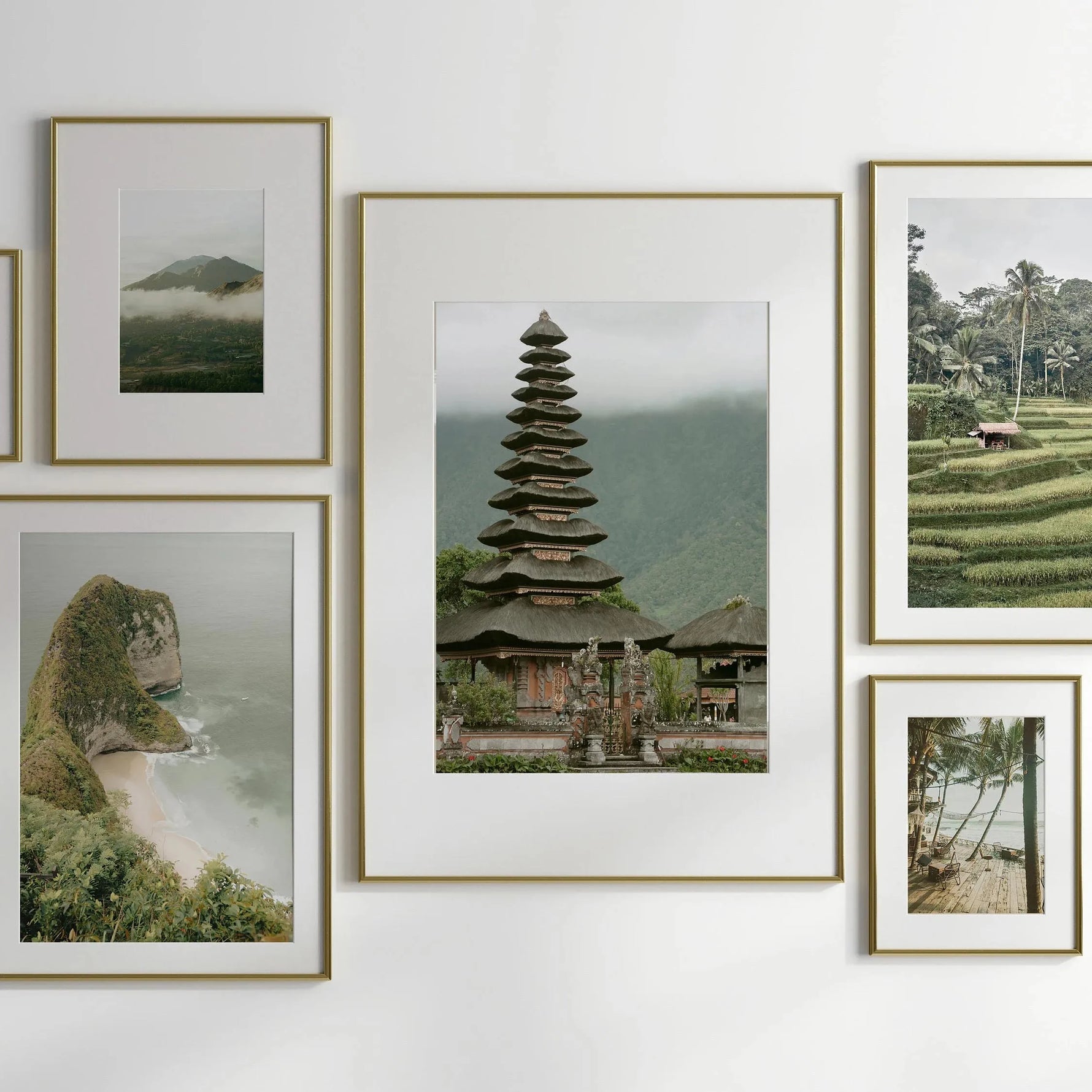 Décoration murale Bali blanc pour chambre apaisante