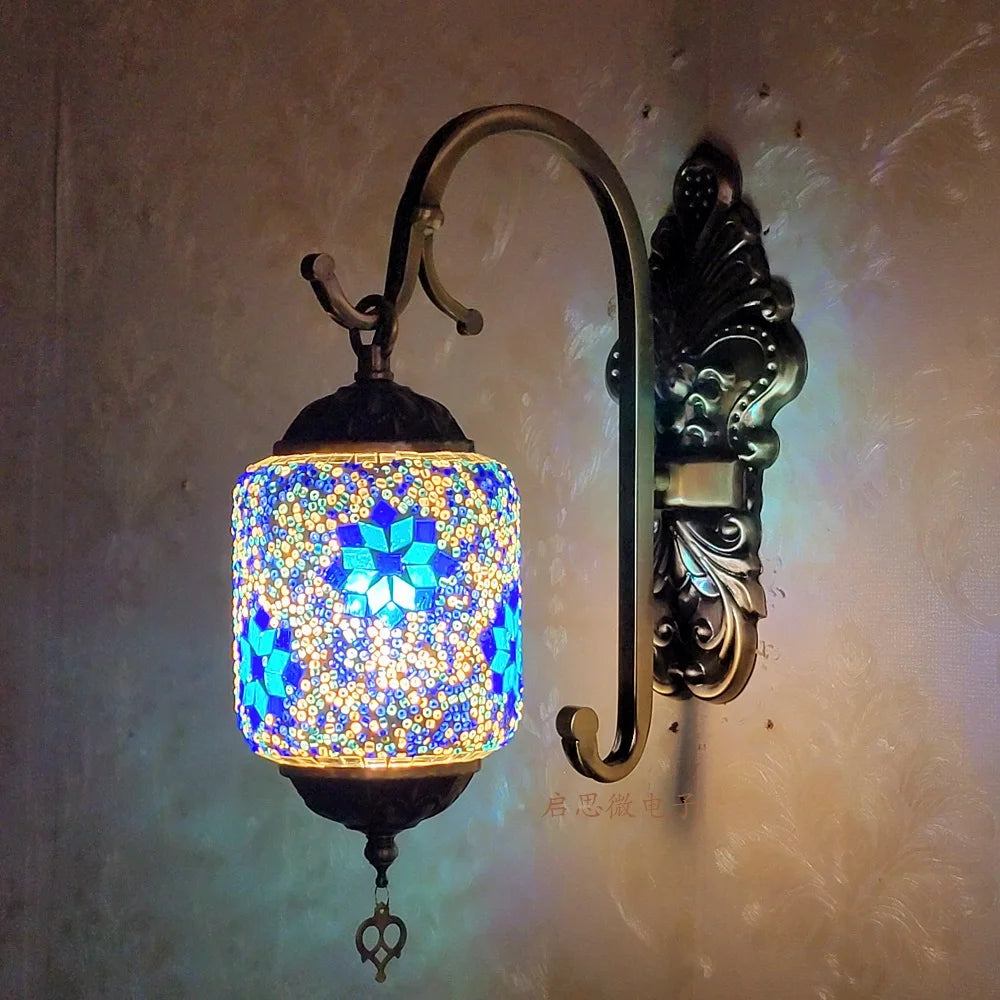 Applique murale allumée avec éclairage LED romantique