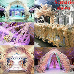 Fleurs cerisier artificielles blanches pour baby shower