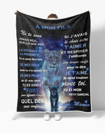 Couverture personnalisée prénom cadeau anniversaire