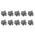 Ensemble de 10 clips coulissants pour rideau de voiture