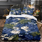 Détail du tissu polyester matelassé housse tropicale