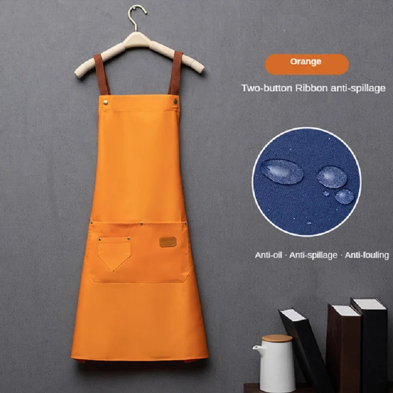 Tablier de cuisine avec poche pratique en violet