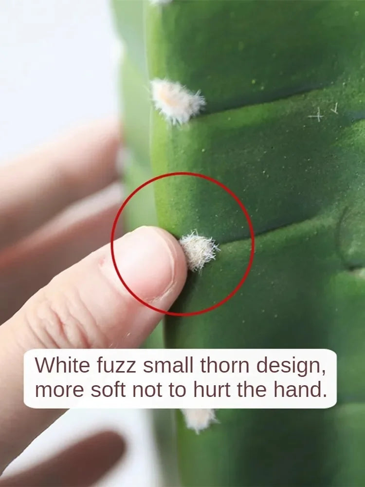 Vue de détail de la texture réaliste de la plante artificielle