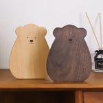 Support de livre en bois design minimaliste