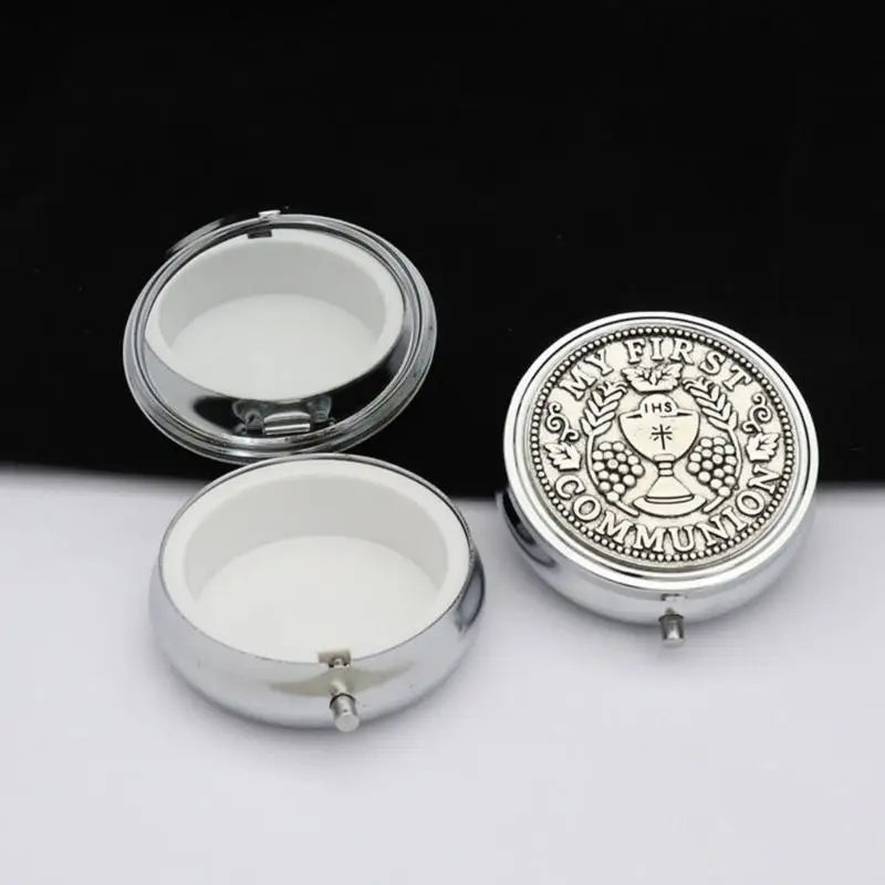 Boîte rangement argent miroir