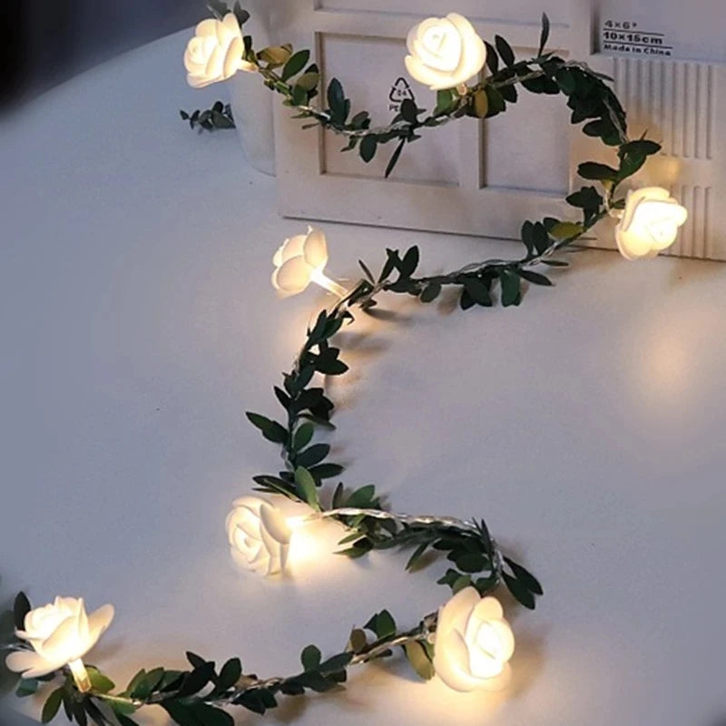 Guirlande lumineuse rose Ombre Interieur